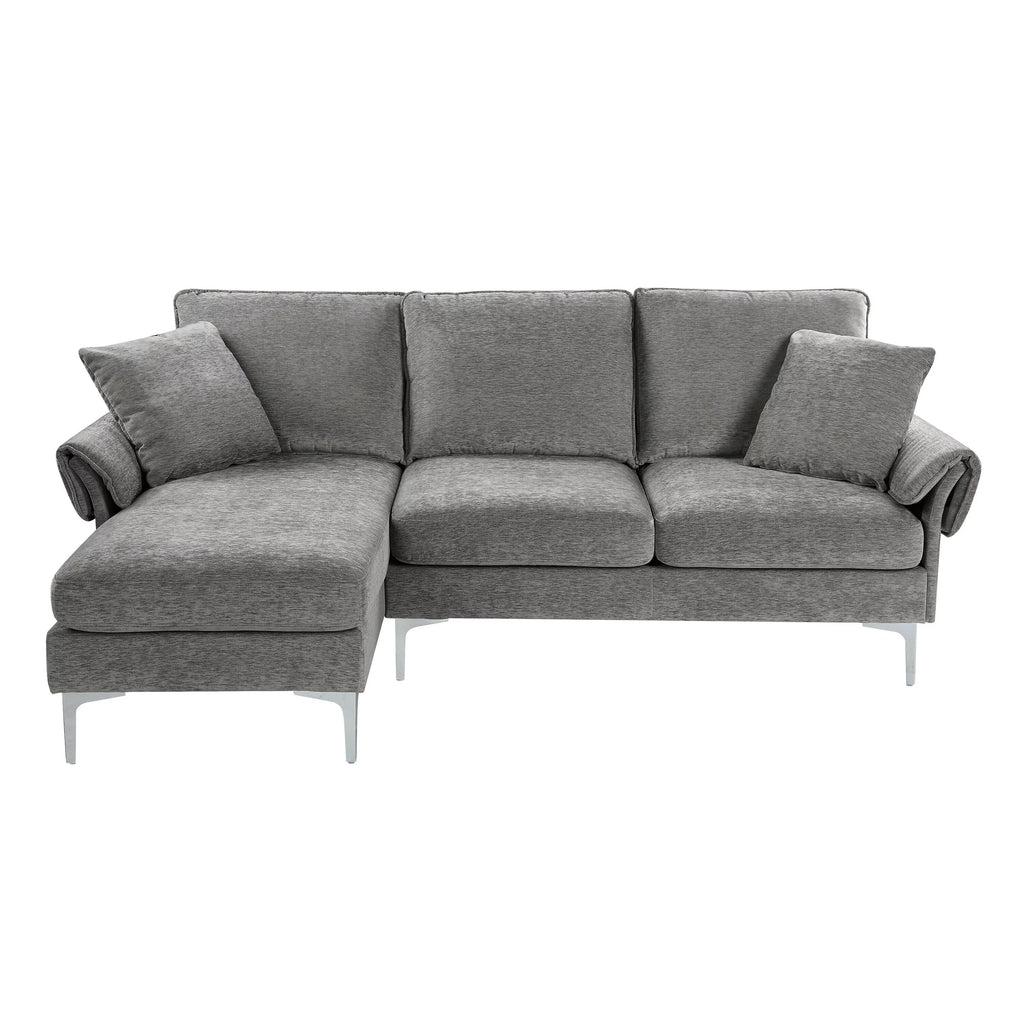 Chenille Padded Sectional V7371