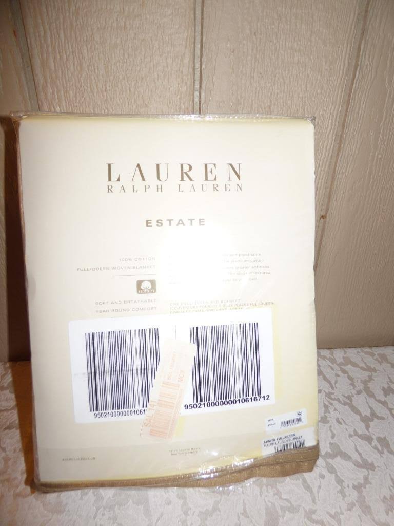 100% Cotton Full/Queen Blanket - White Z537947