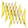 Expandable Mobile Barricade Safety Barrier Gate 2 Packs Plastic Traffic Fence Y9819