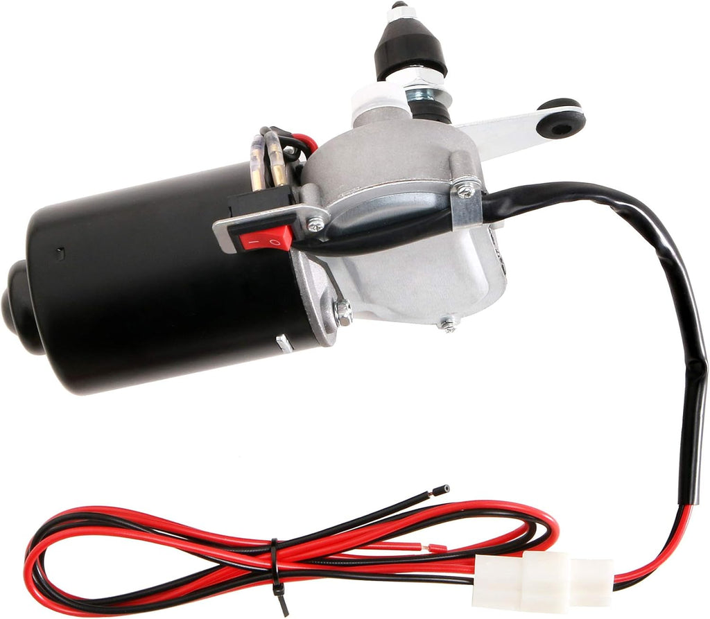 12V Universal Electric Windshield Wiper Motor Kit for UTV ATV Windshields M40274
