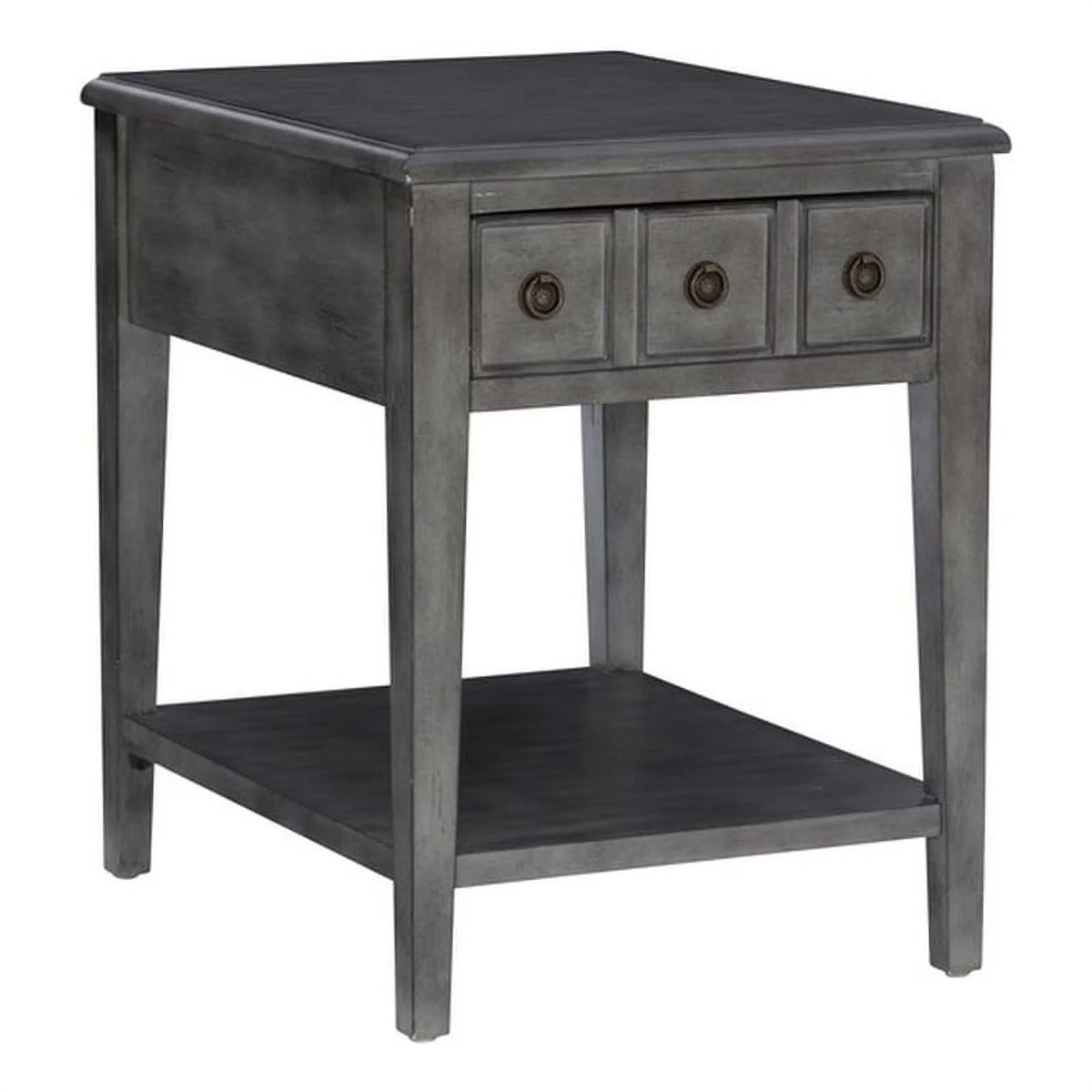3-Piece Coffee Table Set with 2 Accent Tables in Gray G666