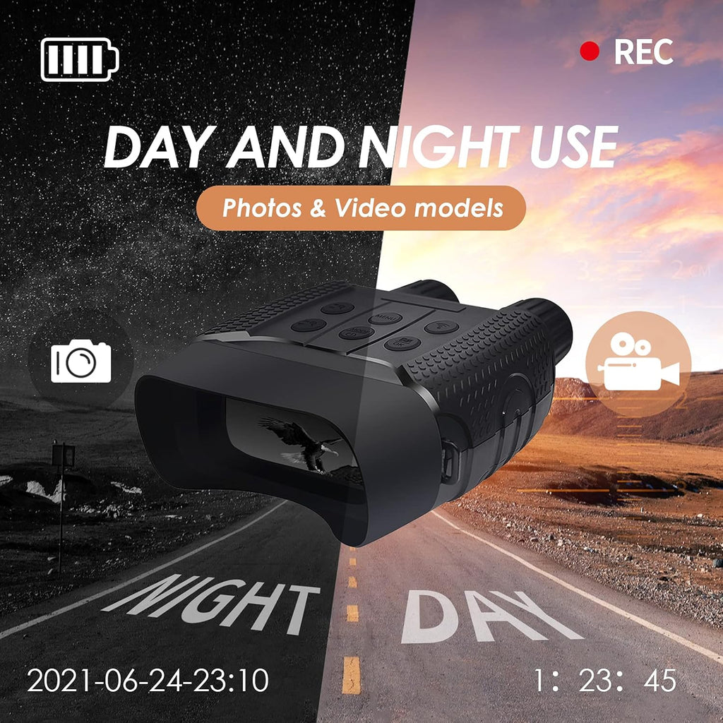 Night Vision Goggles with 2.31'' LCD Digital Infrared Binoculars with 32GB TF Card Q52629