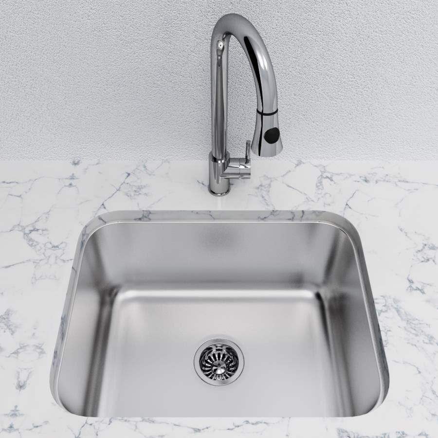Single Basin Undermount Kitchen Sink L4788