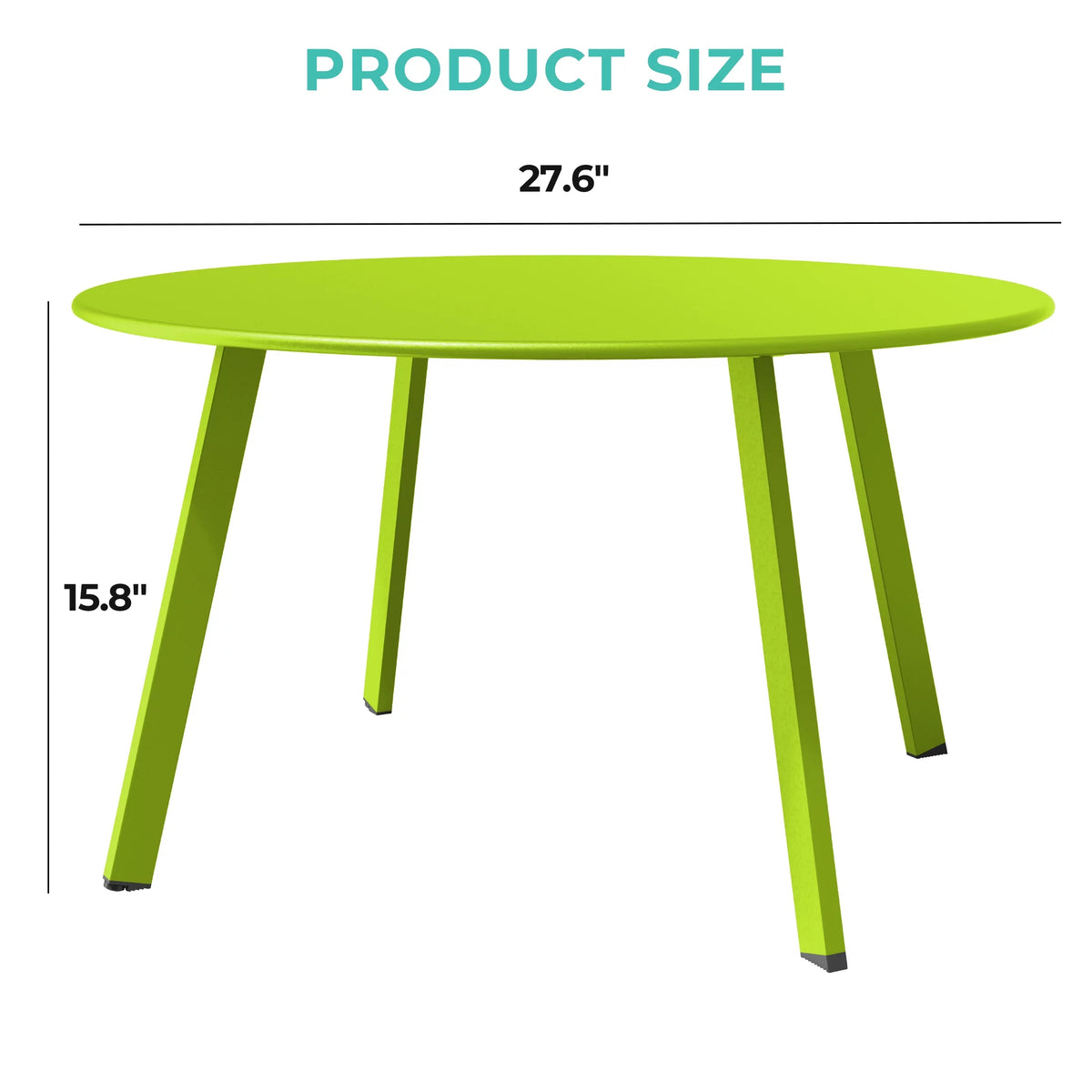 Round Steel Outdoor Coffee Table F34167