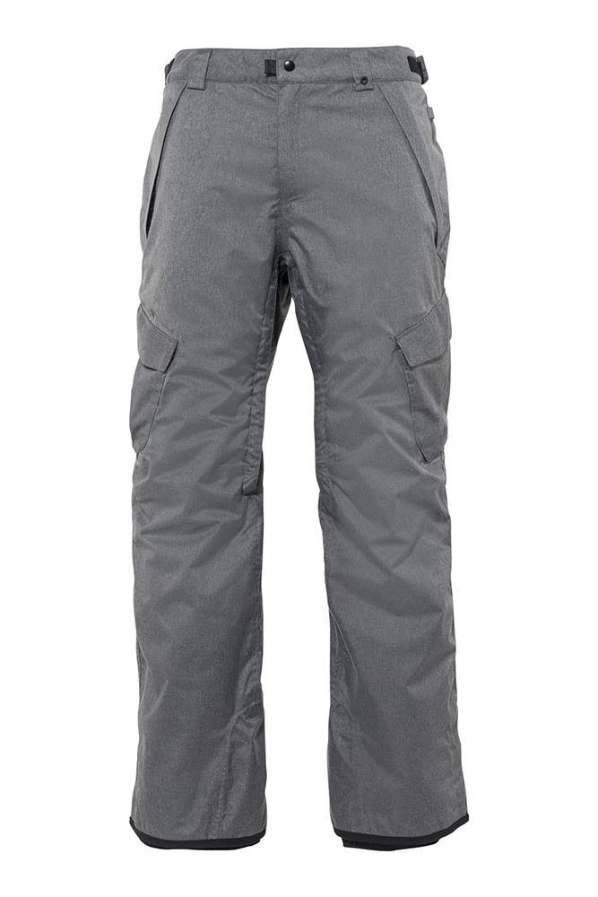 Grey Melange Insulated Cargo Pant B866127