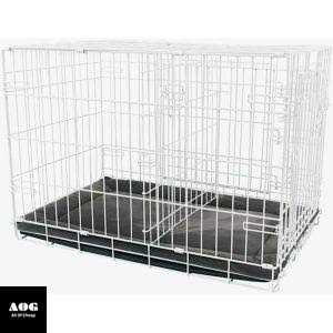 2-Door Folding Dog Crate Z723