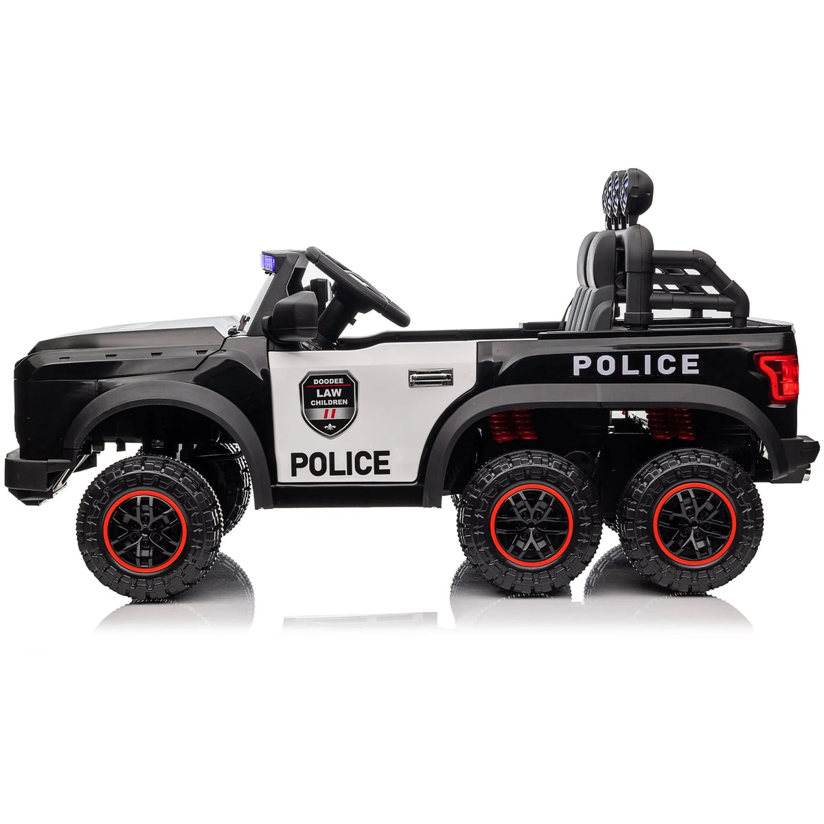 24V Kids Electric Ride on Toy Truck, 4WD 2 Seater K612433