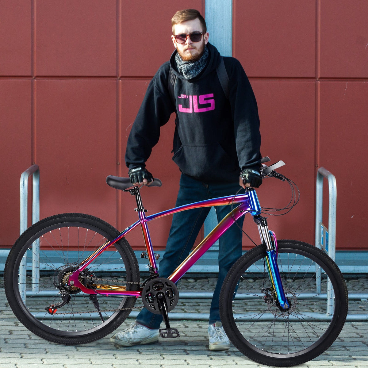 27.5-inch 21-speed Dual Disc Brakes Mountain Bike C869009