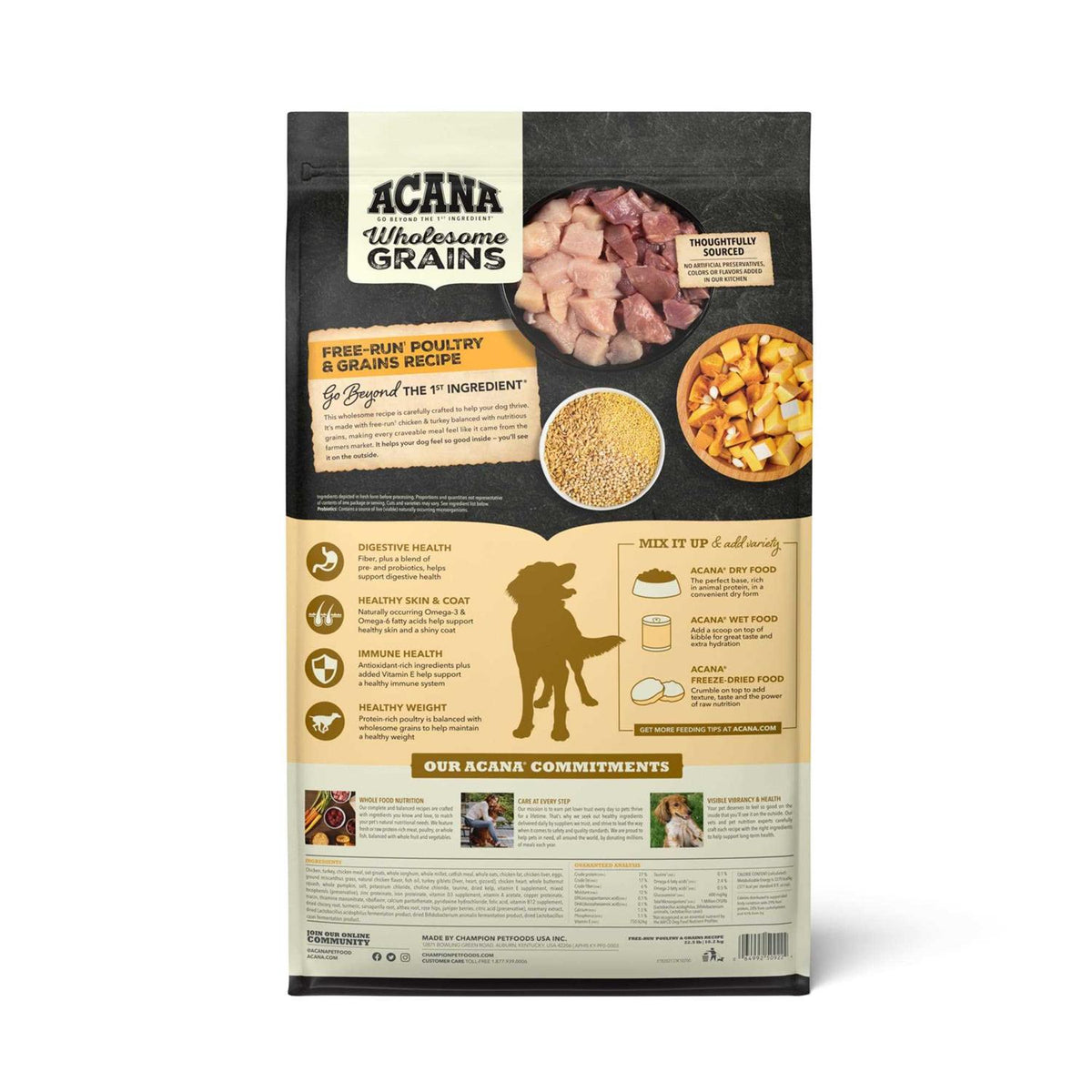 Wholesome Grains Dry Dog Food A2458