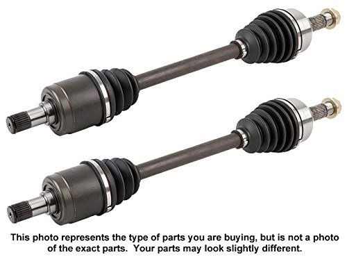 Pair Front Left & Right CV Drive Axle Shaft Assembly for Jeep 4x4 Models I43822