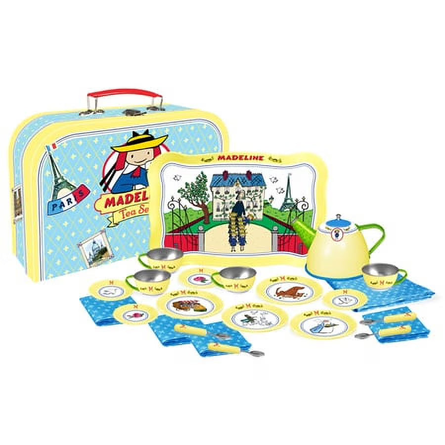 24 Piece Tin Tea Set N710267