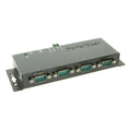 Industrial 4-Port RS-232 to Ethernet Data Gateway O1356