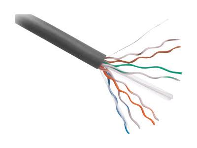 CAT 5e Bulk Cable - 1000 ft - Gray K3642