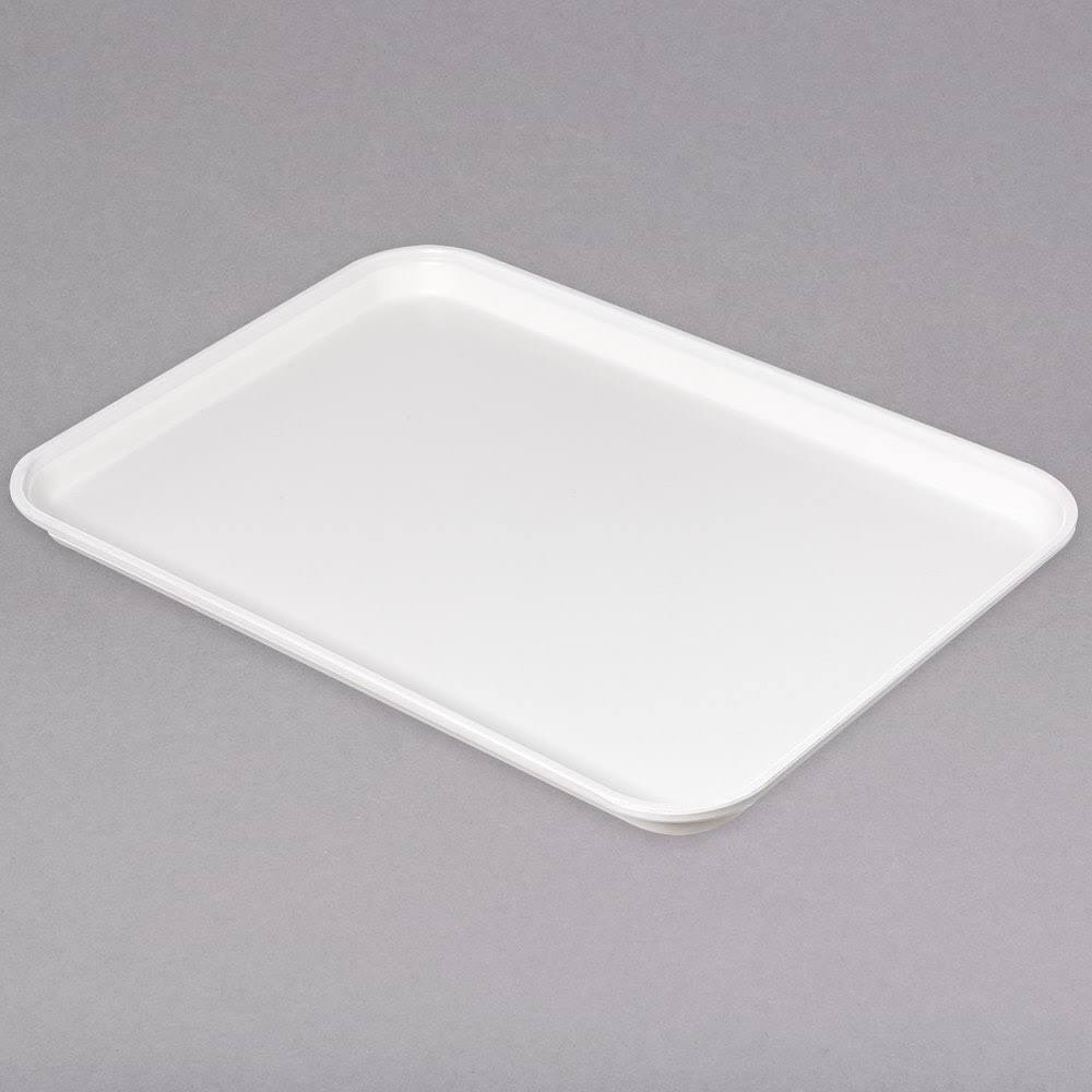 Pearl White Fiberglass Market Tray W202