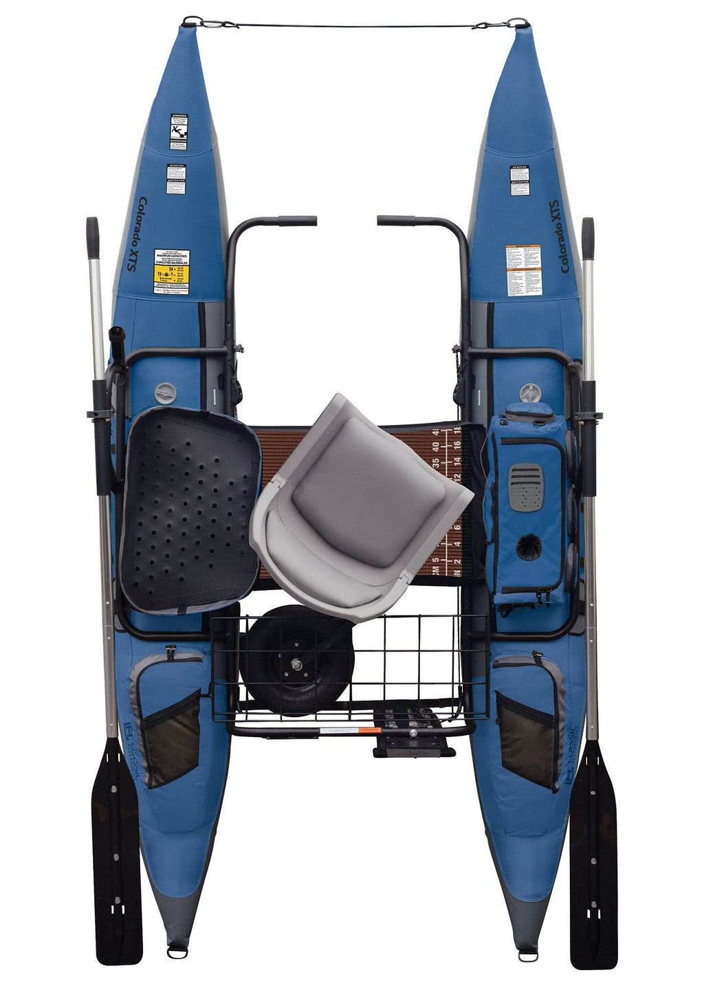 Pontoon Boat with Swivel Seat Y632417