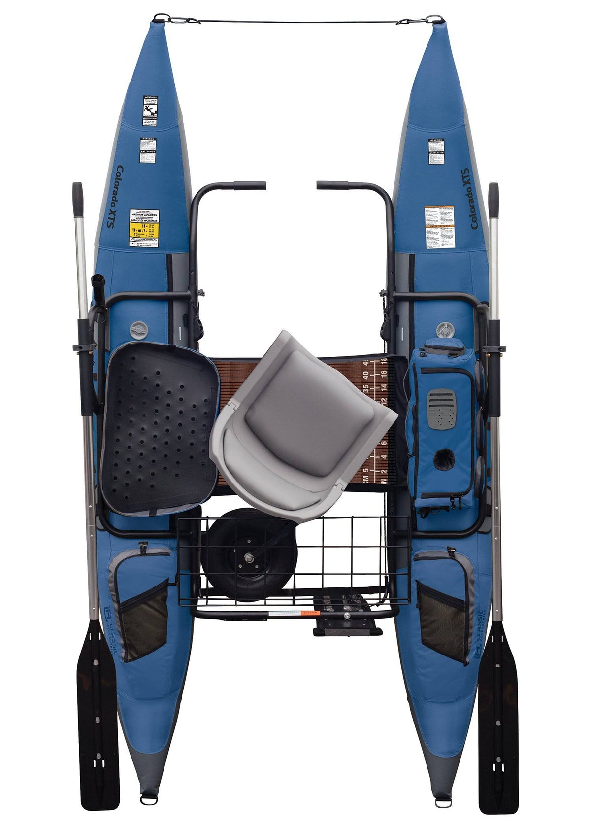 Pontoon Boat with Swivel Seat Y632417