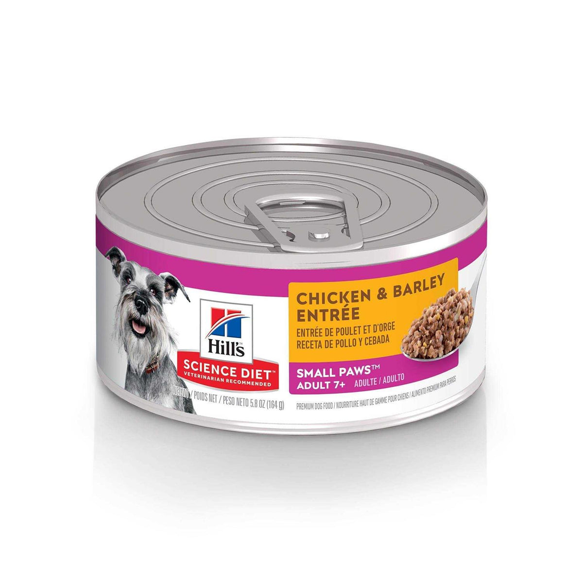 Adult 7+ Chicken & Barley Dog Food U40766