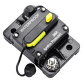 30 Amp Circuit Breaker, Inline Fuse Inverter with Manual Reset, 12V-48V DC Water Proof, Surface Mount-30A, Pack of 2 E778