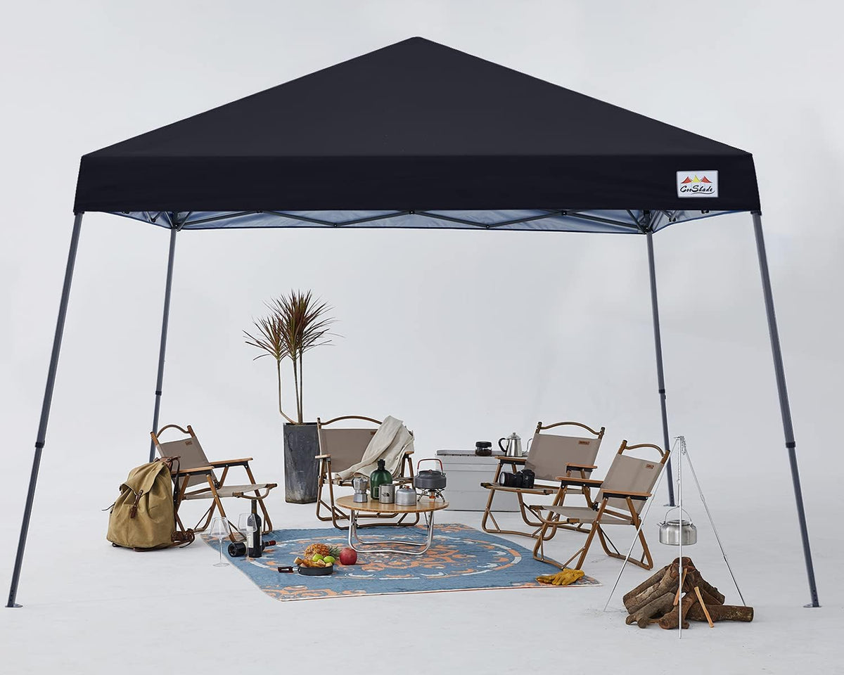 10x10ft Black Pop Up Canopy Tent X364