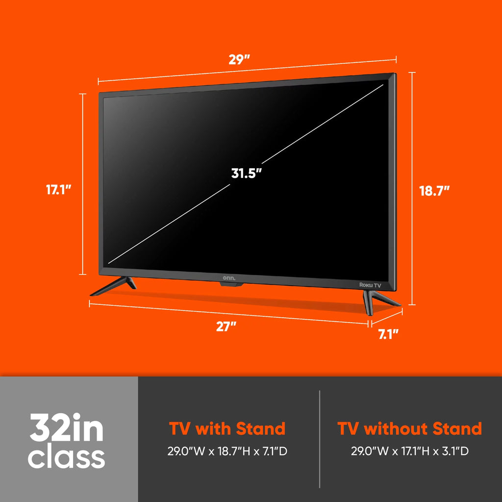 32" Class HD LED Roku Smart Television H2188