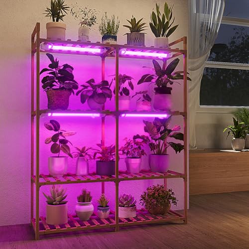 Tall Wood Plant Stand for Multiple Plants Z9610