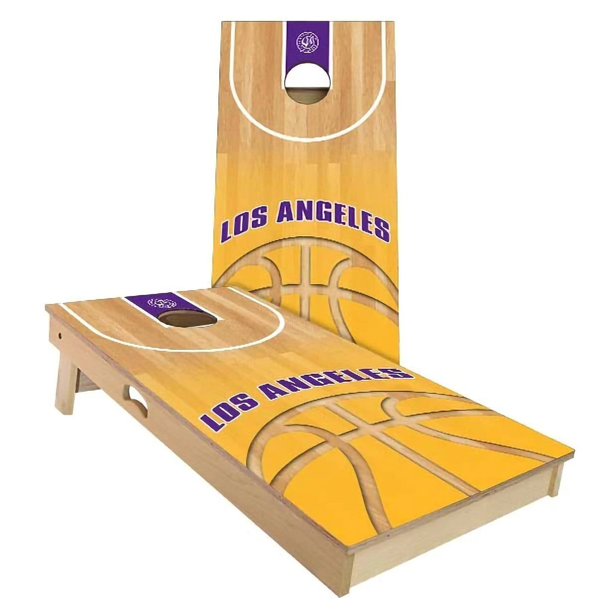 Basketball Cornhole Board Set 2x3 Boards R488298