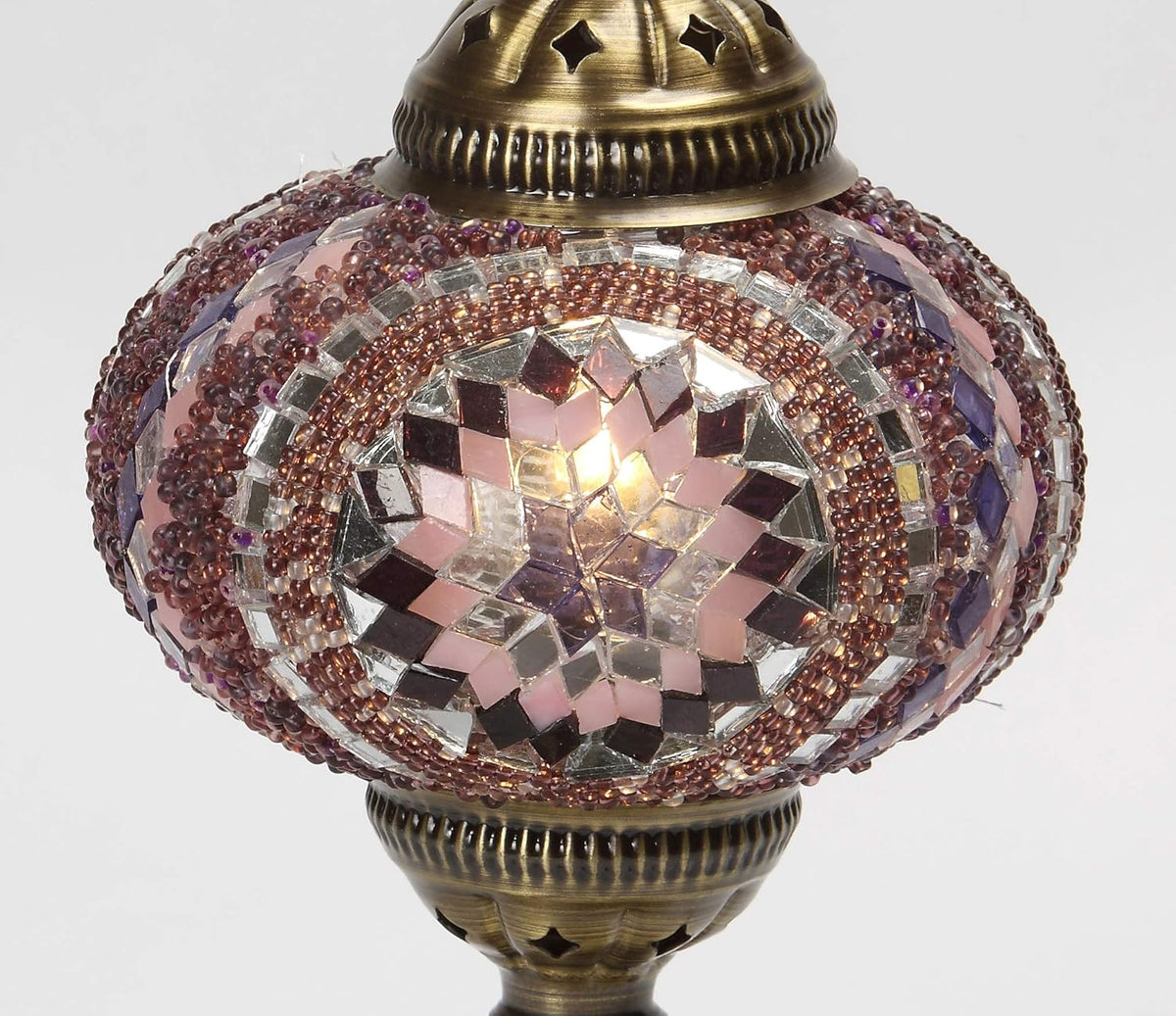 Handmade Turkish 7 Globes Mosaic Wall Light X8470