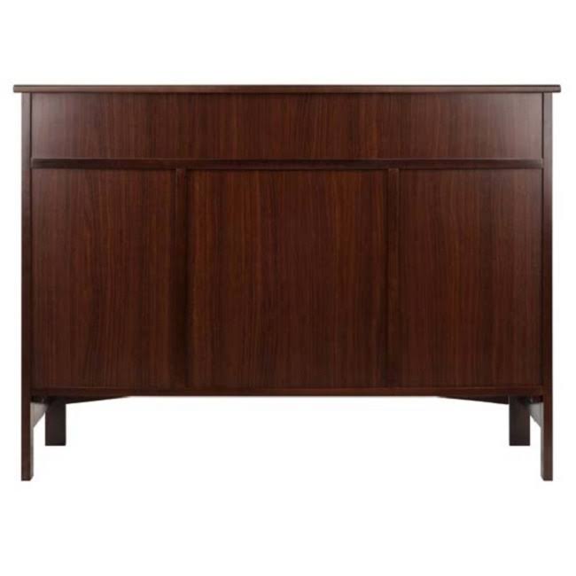 43.50” Cappuccino Brown Buffet Cabinet P5779
