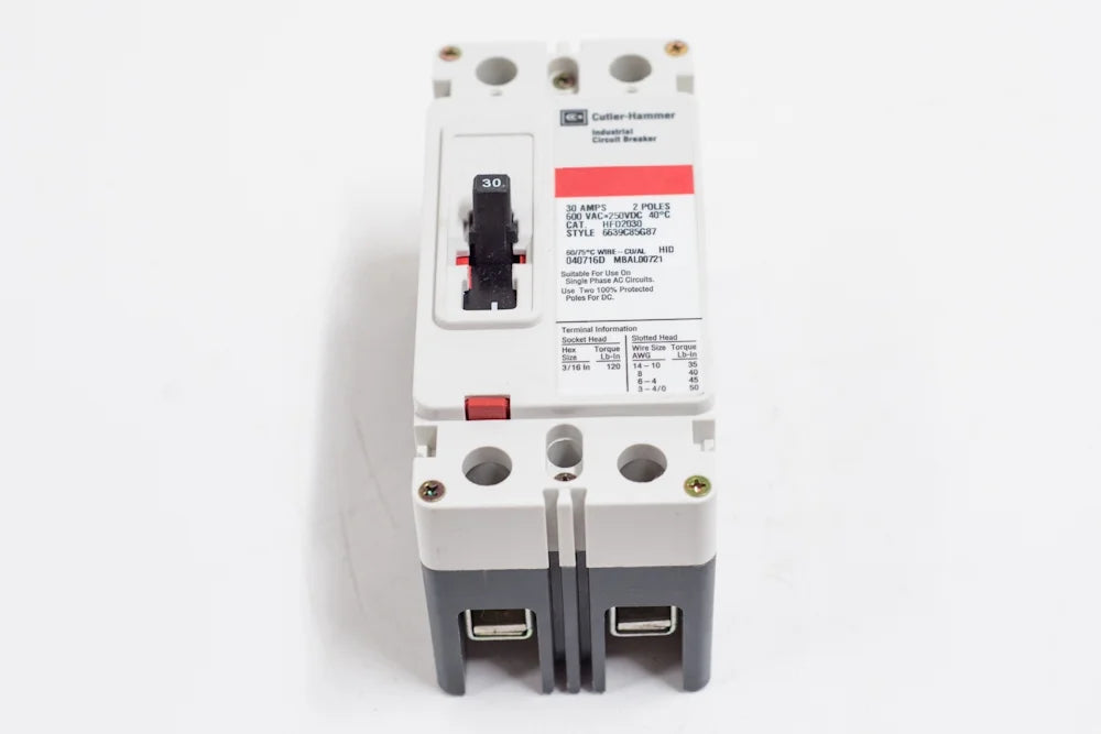 Molded Case Circuit Breaker 80A 2P A618