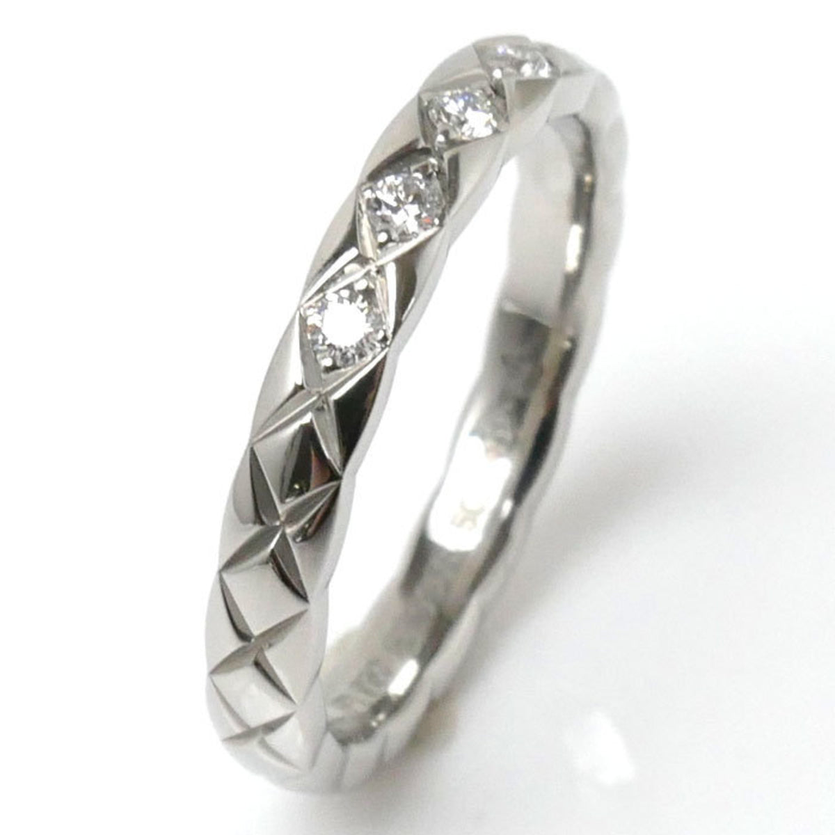 Platinum Diamond Ring Y606725