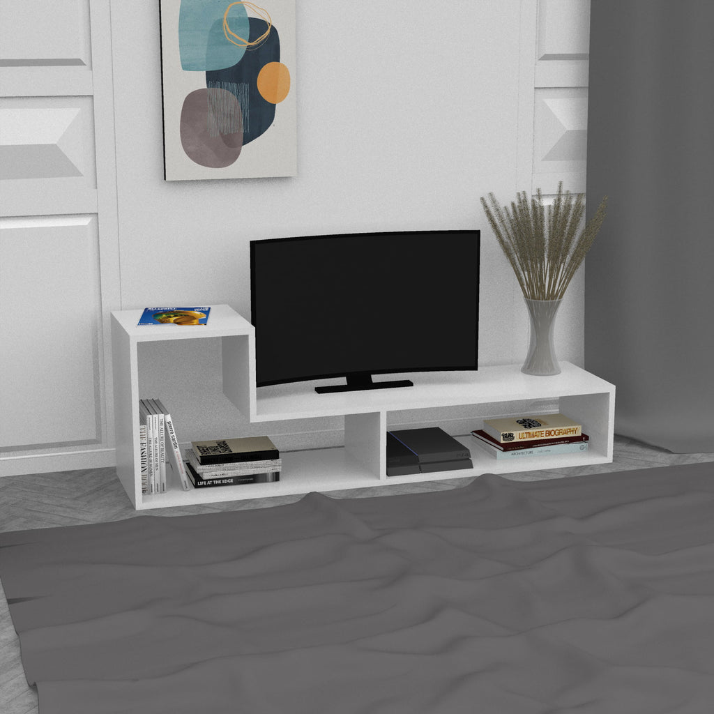 L Shape TV Console Table Set of 2 J921113