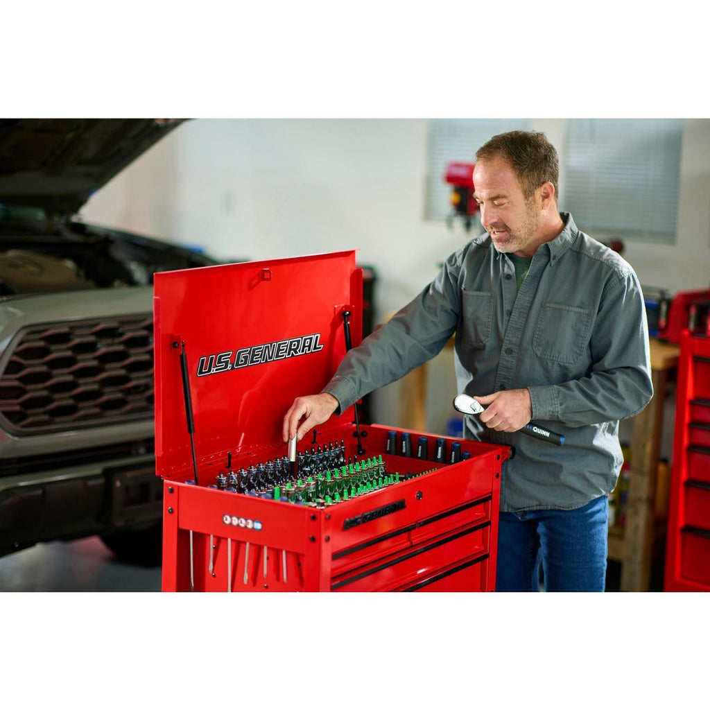 30 in. 4-Drawer Tech Cart, Red Z9731