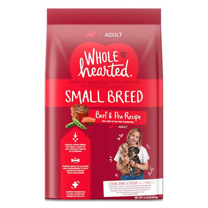 Grain Free Beef & Pea Recipe Small Breed Adult Dry Dog Food K481