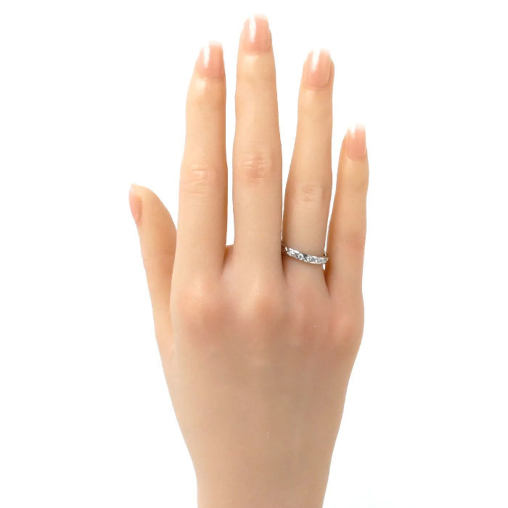 Platinum Diamond Ring Y606725