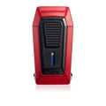 Red Black Triple Jet Lighter with V-Cutter U5718