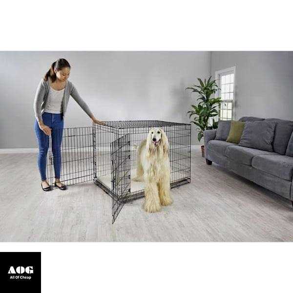 2-Door Folding Dog Crate Z723