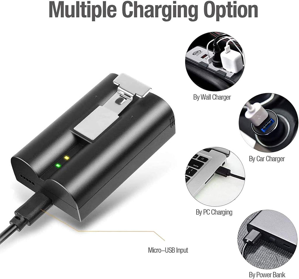 3-Pack Lithium-ion Batteries 6040mAh with Easy Release Design P8727