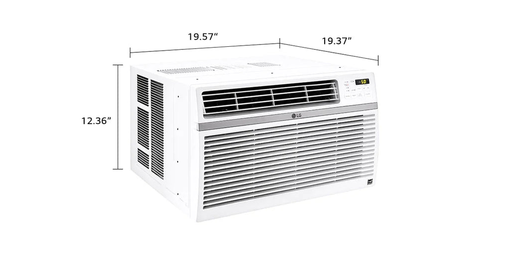8,000 BTU Window-Mounted Air Conditioner with Remote Control Q9416