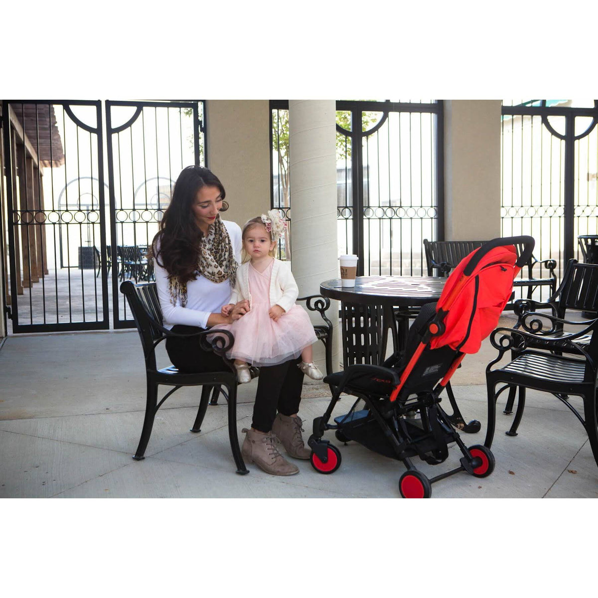 Compact Travel Stroller Toronto Red Z133732