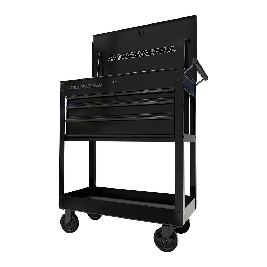 30 in. 4-Drawer Tech Cart, Red Z9731