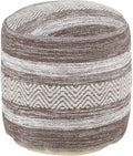 Beige Pouf Z752