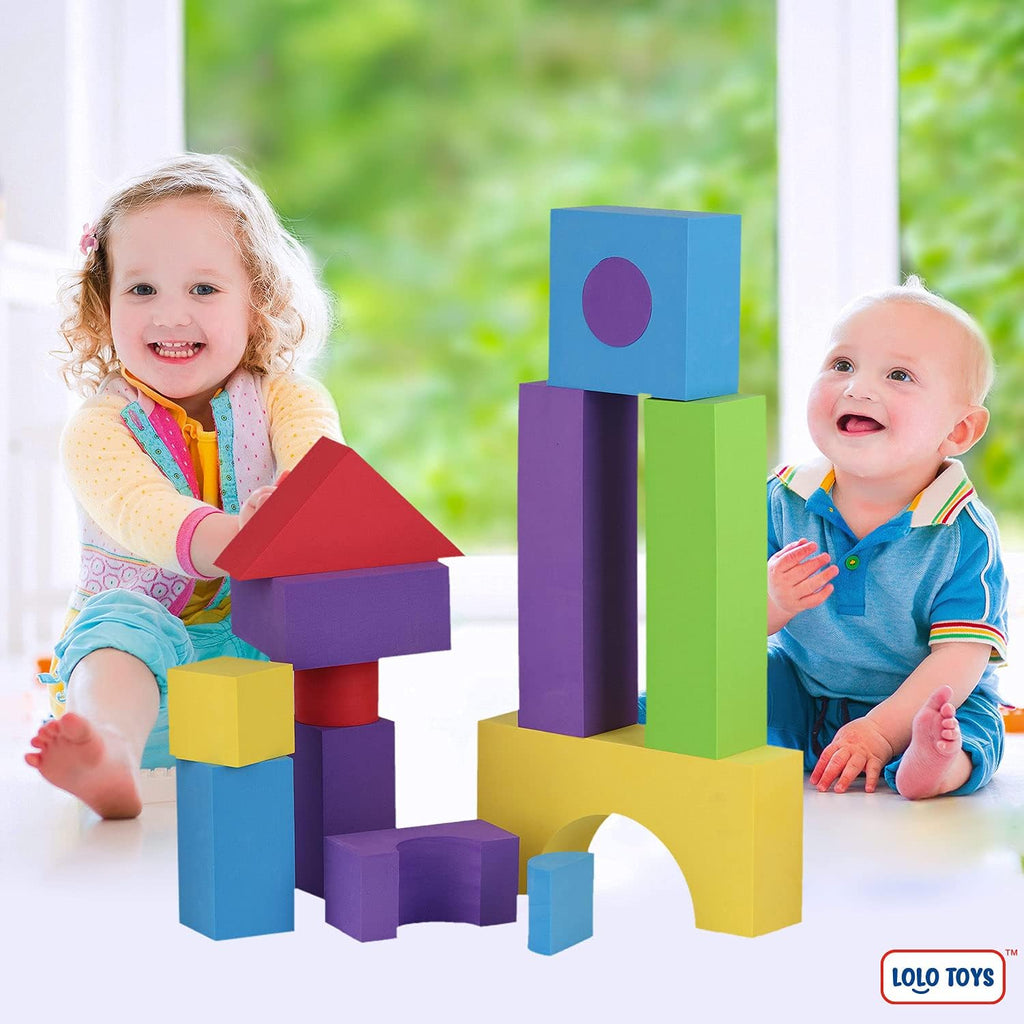 30 Piece Giant Jumbo Building Blocks for Toddlers X5970