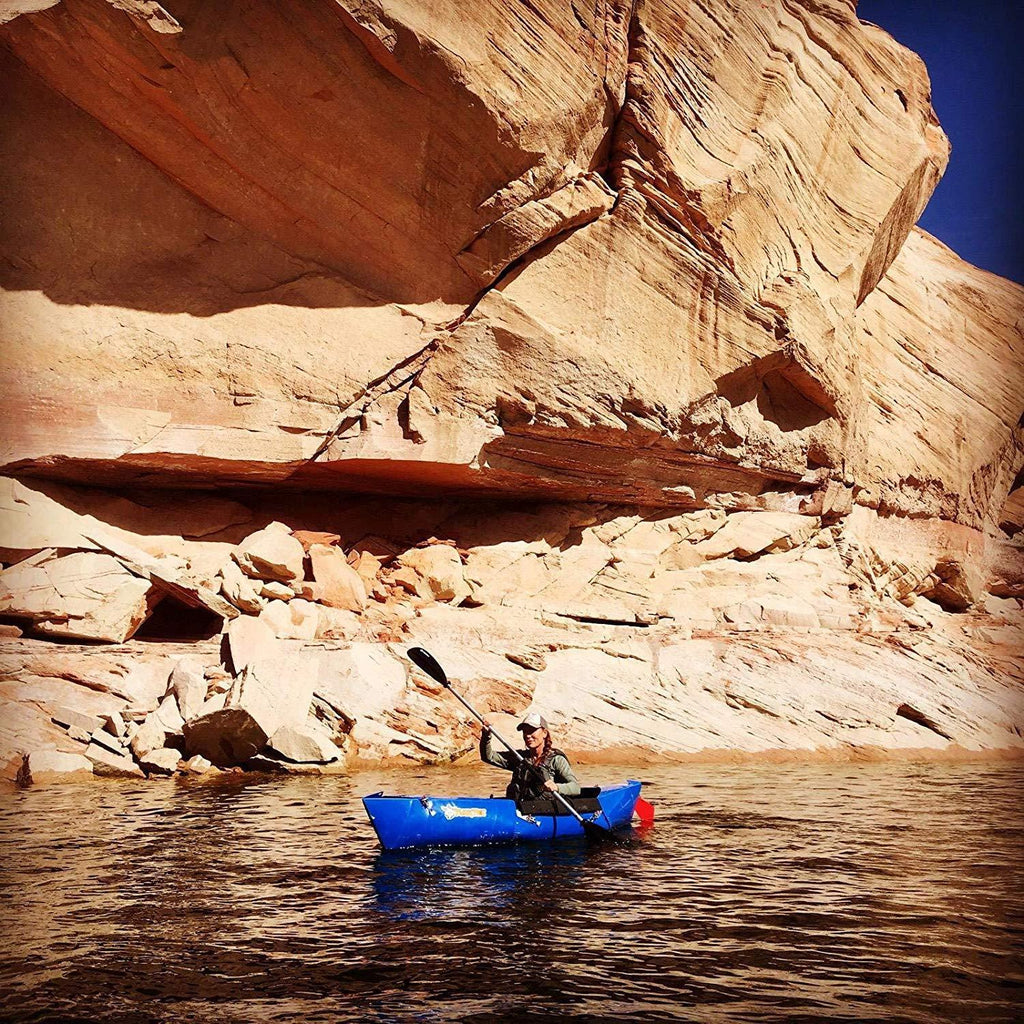 10 Ft Foldable Kayak Dark Yellow T813