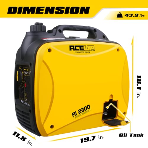 4000 Watt Portable Inverter Gas Generator L291