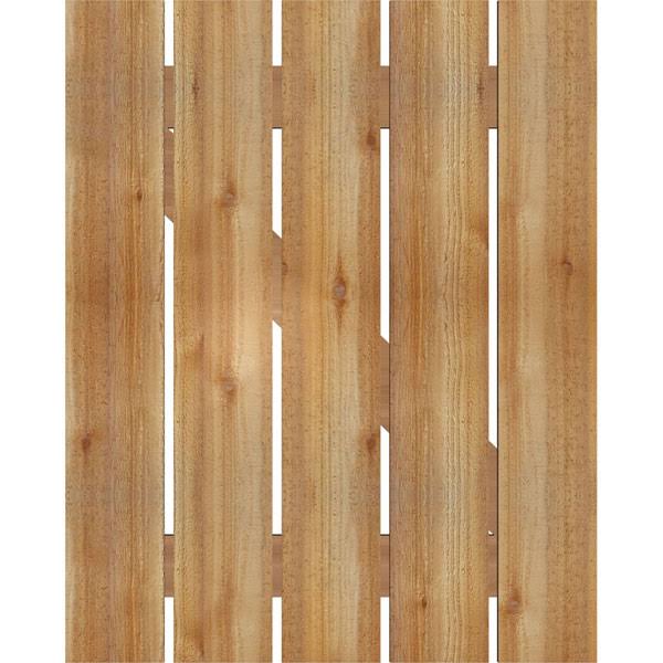 Rough Sawn Western Red Cedar Board-n-Batten Shutters P67353