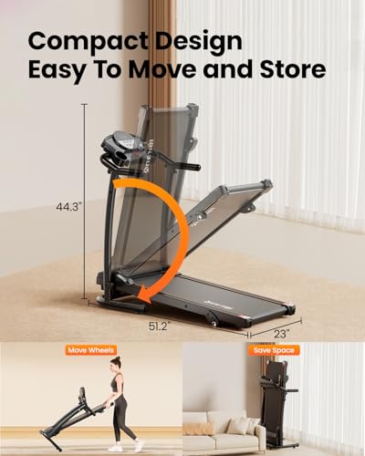 3.0HP Folding Treadmill with Incline C3410