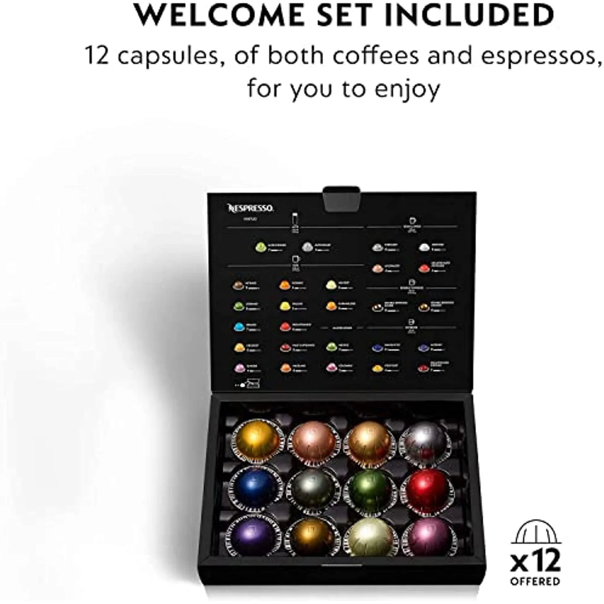 Black Single Serve Coffee and Espresso Machine X459986