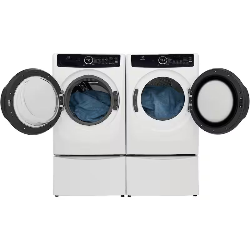 Front Load Gas Dryer in White P62625