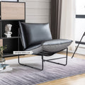 Metal Framed Accent Chair with Pillow I365