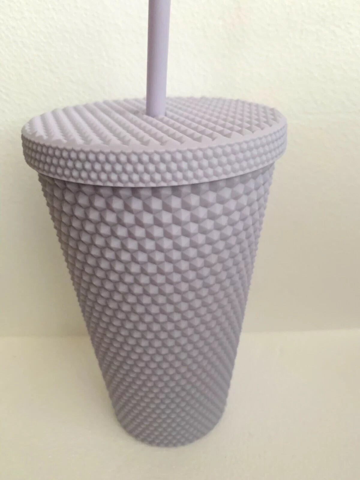 Studded Matte Lilac Purple Tumbler Cold Cup, Grande 16 oz W380673